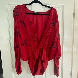 Zara long sleeve body suit